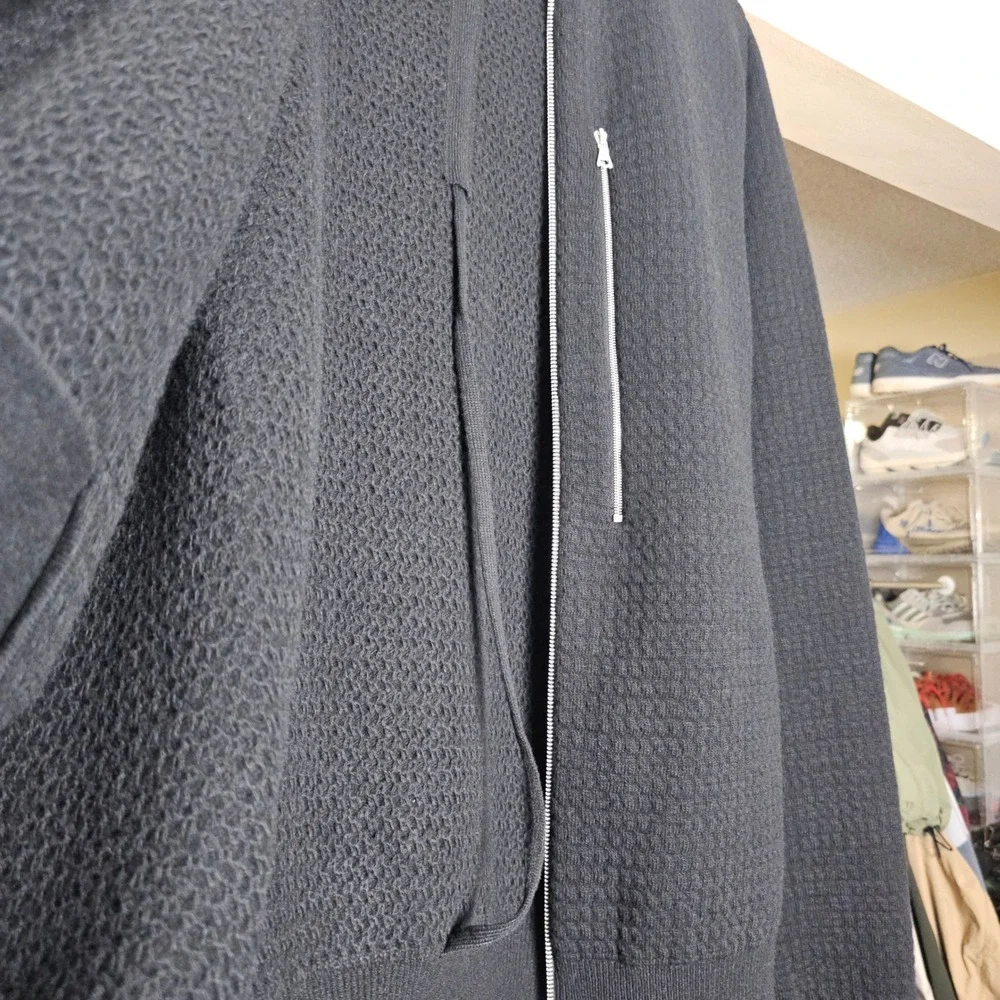 Nike Every Stitch Considered Cashmere Wool Jacket Mens XXL Black